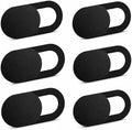 20 Counts Webcam Cover Ultra Thin Laptop Camera Cover Slide for Iphone Ipad Macbook Pro Computer Imac Cell Phone PC Accessories Camera Blocker Slider, Great for Privacy - Black and White
