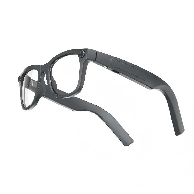 Customized AI Translation Audio Eyewear Smart Camera Glasses with Wireless Voice Assistant HD Video Music